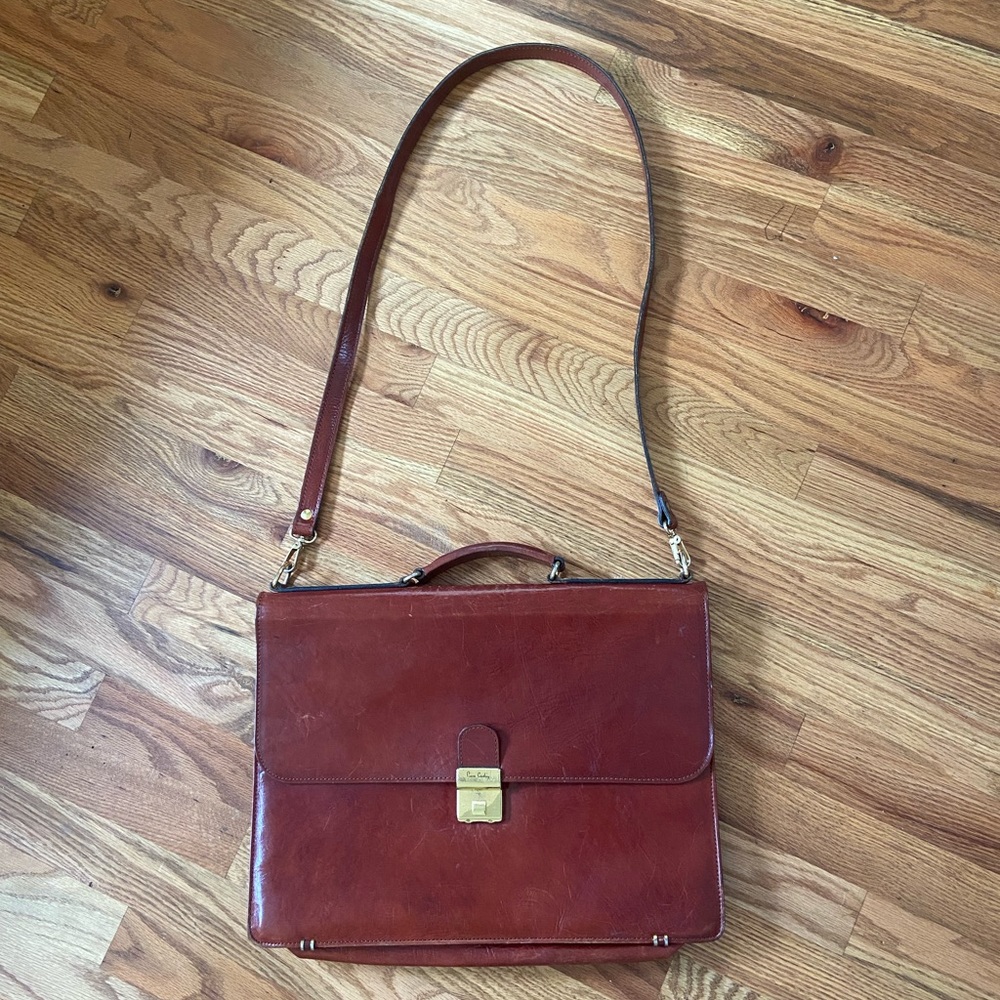 Vintage 80’s Pierre Cardin Paris Document Bag/Briefcase